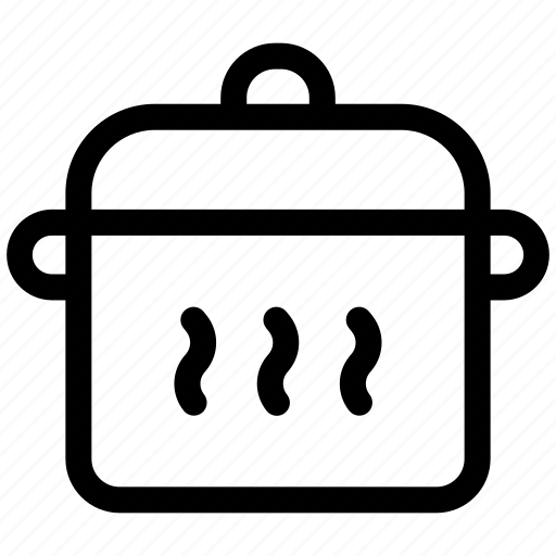 Boiling, cook, cooking, food, hot, pot icon - Download on Iconfinder