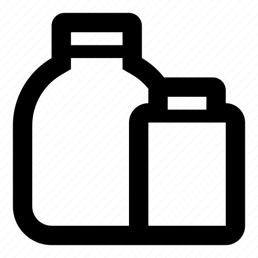 Bottle, empty, empty jar, glass, jar, jars, kitchen icon - Download on Iconfinder