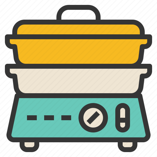 Boiler, double, heat, simmer, stove icon - Download on Iconfinder