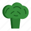 broccoli, fruit, kitchen, vegetable 