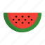 food, fruit, healthy, kitchen, watermelon 