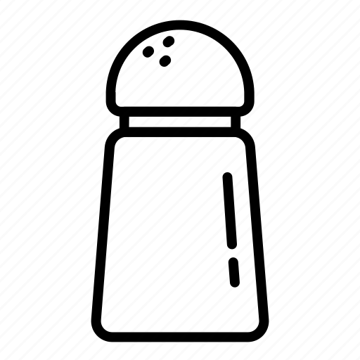 Shaker, salt, pepper, bottle icon - Download on Iconfinder