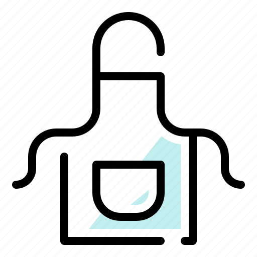 Apron, white apron, chef, cooking icon - Download on Iconfinder