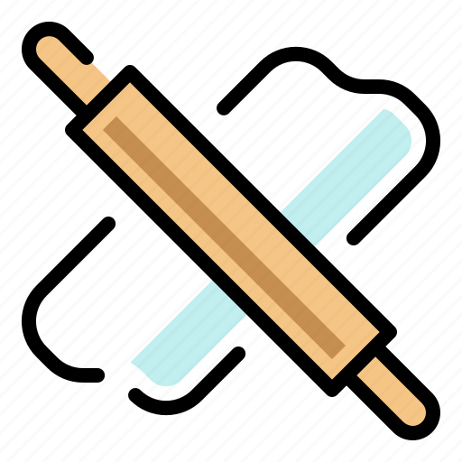 Rolling pin, dough, roller, utensil icon - Download on Iconfinder