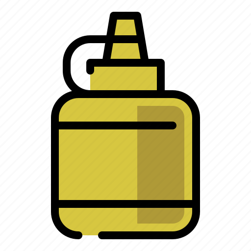 Sauce, mustard, sauce bottle, mayonnaise icon - Download on Iconfinder