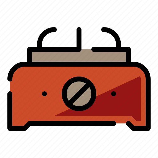 Stove, single stove, portable stove, cooking icon - Download on Iconfinder