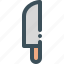 kitchen, knife, slice, tool, utensil 