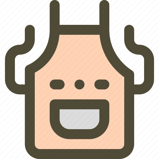 Apron, cook, kitchen, uniform icon - Download on Iconfinder