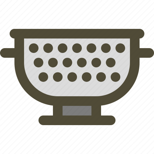 Colander, cooking, kitchen, utensil icon - Download on Iconfinder