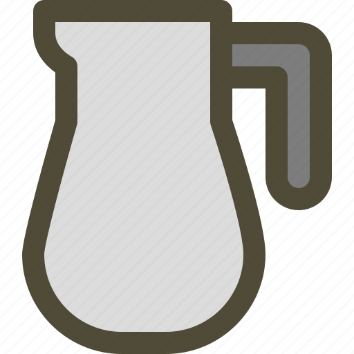 Jug, kitchen, pitcher, water icon - Download on Iconfinder