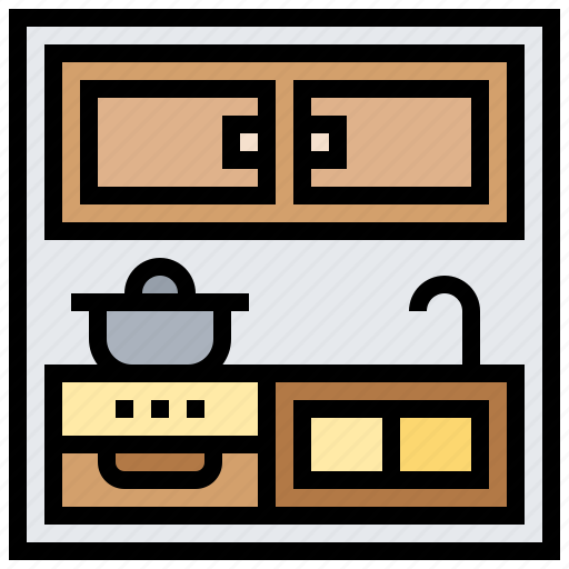 Cooking, counter, furniture, interior, kitchen icon - Download on Iconfinder