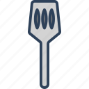 cooking spoon, kitchen tool, skimmer spoon, skimmer utensil, utensil