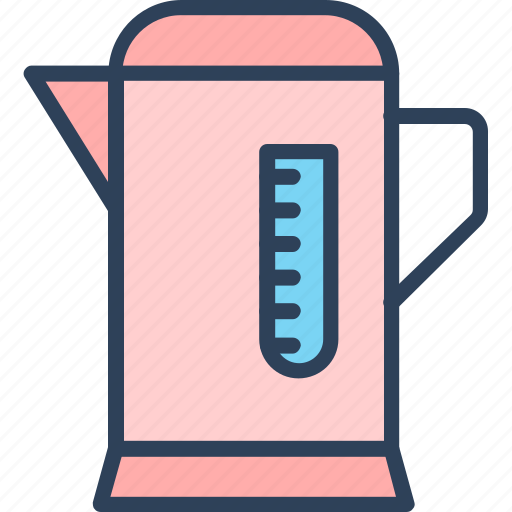 Cordless kettle, electric kettle, electricals, kitchen appliance, tea maker icon - Download on Iconfinder