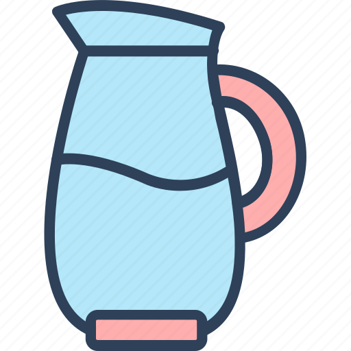 Ewer, jug, kitchen utensil, pot, vessel icon - Download on Iconfinder