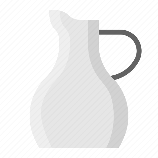 Jug, kitchen, kitchenware, porcelain milk jug, utensill icon - Download on Iconfinder