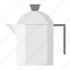 jug, kitchen, kitchenware, stainless steel jug, utensill 