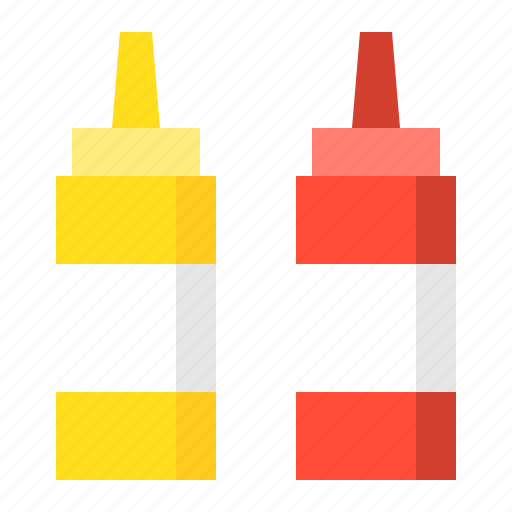 Ketchup bottle, kitchen, kitchenware, sauce bottle, utensill icon - Download on Iconfinder