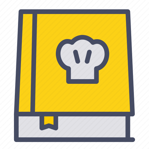 Book, chef, cooking, guide, kitchen, manual, recipe icon - Download on Iconfinder