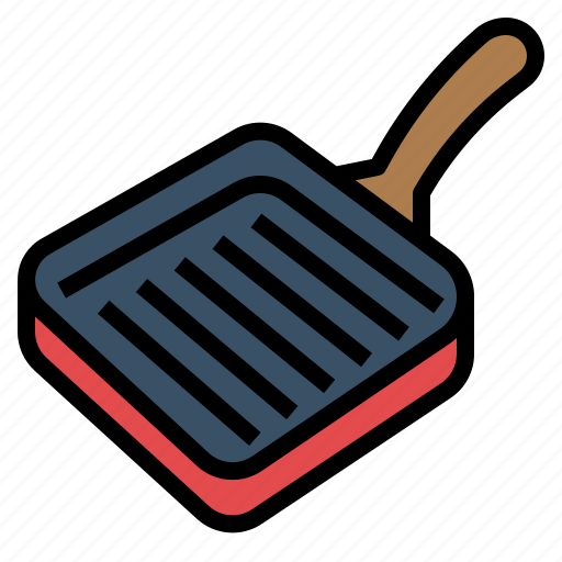 Cook, cooking, frying, grill, kitchen, pan icon - Download on Iconfinder