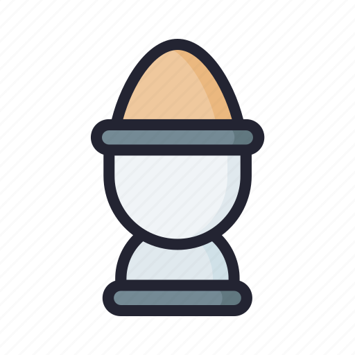 Boiled, breakfast, egg, food, health icon - Download on Iconfinder