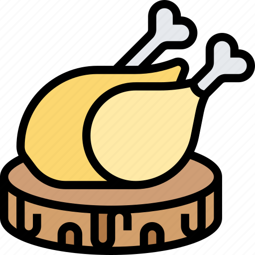 Chopping, board, meat, cut, cooking icon - Download on Iconfinder