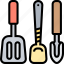 spatula, cooking, utensil, kitchen, household 