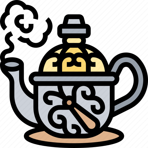 Teapot, tea, hot, drink, beverage icon - Download on Iconfinder