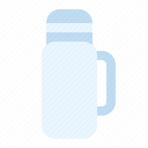 Thermos, hot, water, bottle, flask, household icon - Download on Iconfinder