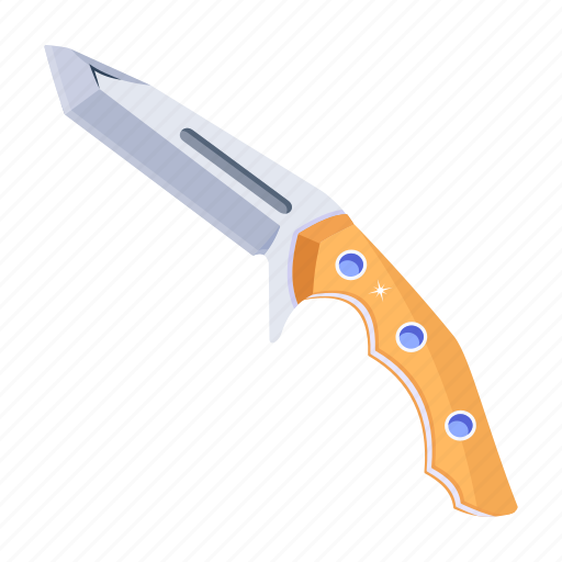 Kitchen knife, bayonet, stab, sharp tool, sharp blade icon - Download on Iconfinder
