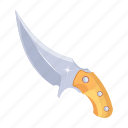 kitchen knife, bayonet, stab, sharp tool, sharp blade