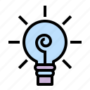 bulb, knowledge, idea, lamp, light