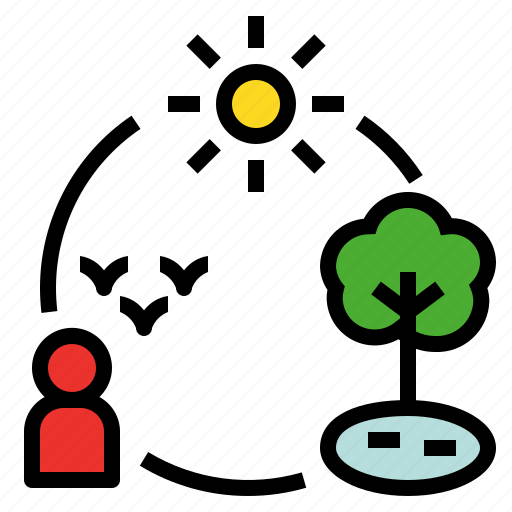 Bionomics, ecology, ecosystem, environment, nature, relation icon - Download on Iconfinder