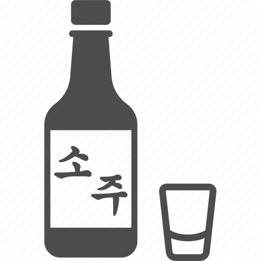 Alcohol, korea, liquor, soju icon - Download on Iconfinder