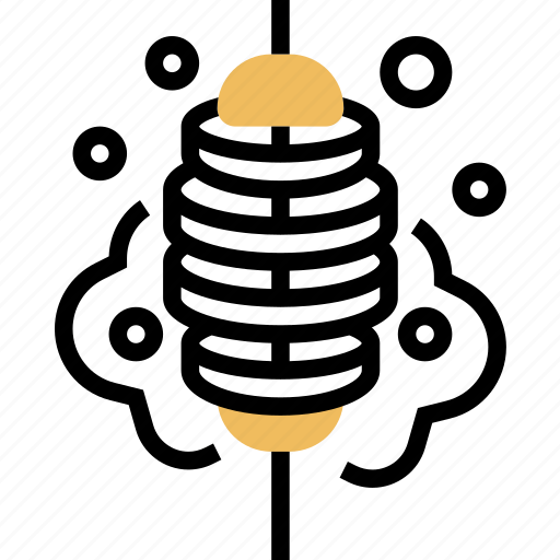 Potato, tornado, spiral, fried, snack icon - Download on Iconfinder