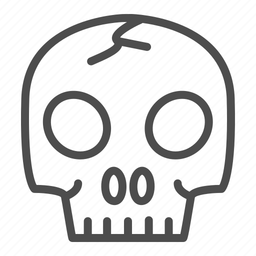 Skull, bone, skeleton, head, teeth, human, anatomy icon - Download on Iconfinder