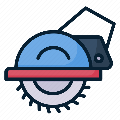 Circular, cut, machine, motor, blade, saw icon - Download on Iconfinder