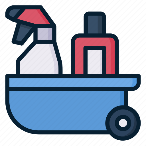 Housework, cleaner, clean, service, wash, spray, cleaning icon - Download on Iconfinder