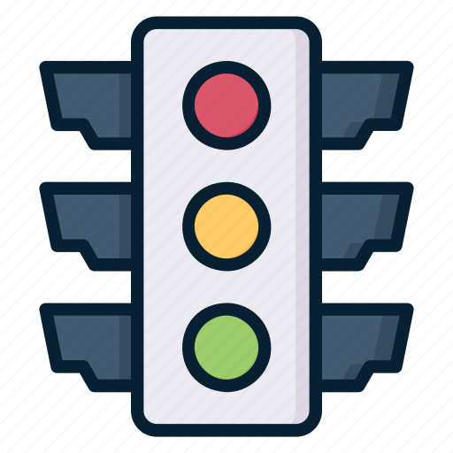 Traffic, light, stoplight, crosswalk, road, safety, street icon - Download on Iconfinder
