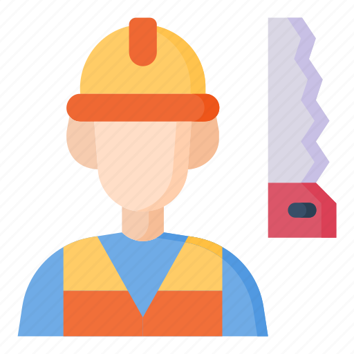 Carpenter, worker, wood, timber, tool, work, carpentry icon - Download on Iconfinder