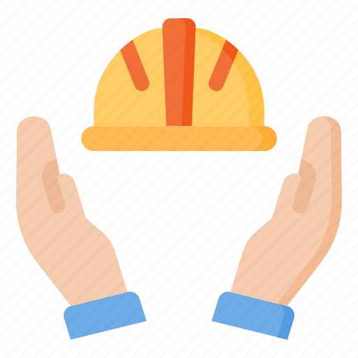 Labor, day, hand, safety, helmet, construction, worker icon - Download on Iconfinder
