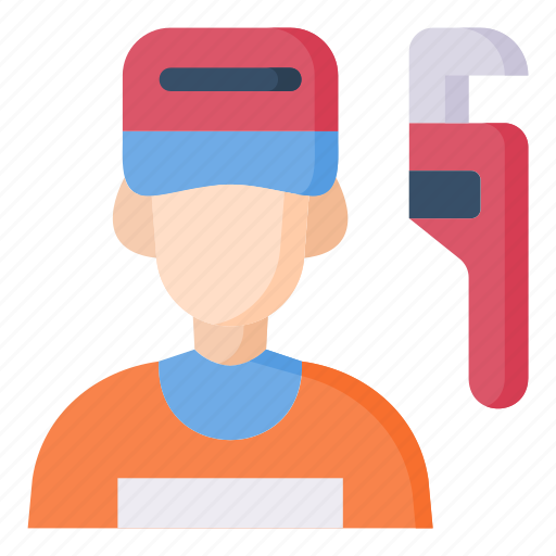 Plumber, plumbing, repair, service, pipe, work, sink icon - Download on Iconfinder