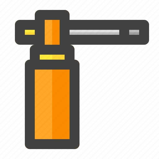 Blowtorch, building, construction, crenelation, labor, tools, work icon - Download on Iconfinder