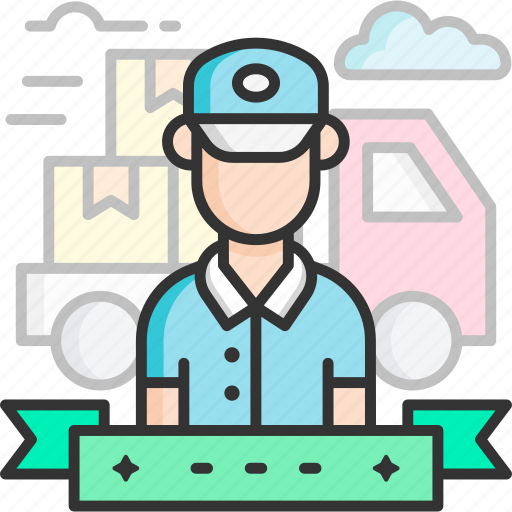 Delivery boy, courier, boy, delivery courier, packaging icon - Download on Iconfinder