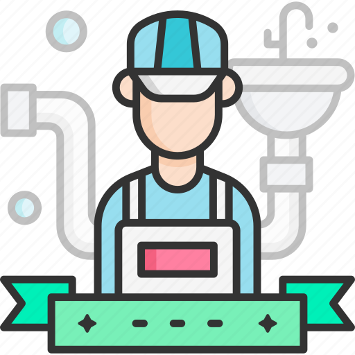 Plumber, pipe, water pipe, plumbering, oil valve icon - Download on Iconfinder