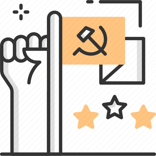Flag, communist, communism, labor icon - Download on Iconfinder