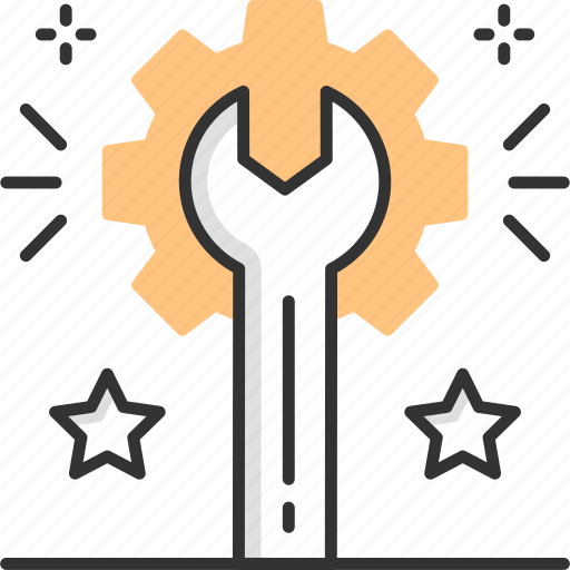 Spanner, settings, cog, setting, preferences icon - Download on Iconfinder