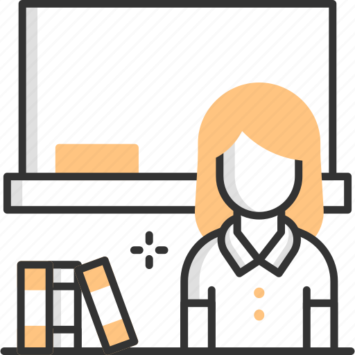 Teacher, classroom, student, school, blackboard icon - Download on Iconfinder