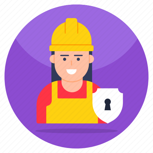 Labour security, labour protection, labour safety, worker safety, worker protection icon - Download on Iconfinder