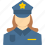avatar, cop, female, police, profession, woman 