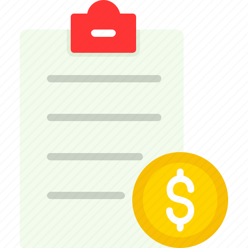 Budget, check, checkout, document, dollar, invoice, sales icon - Download on Iconfinder
